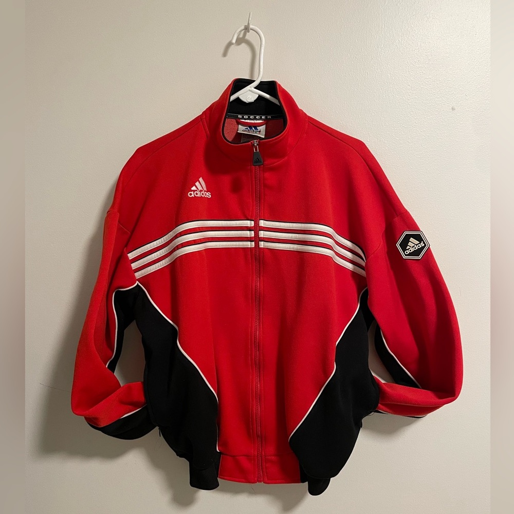 *Adidas* Soccer Track Zipup Jacket